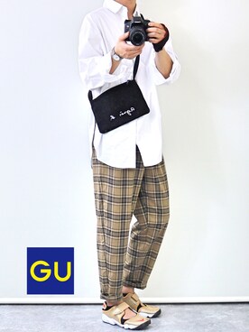 「YARD PLUS（ヤードプリュス）のアイテム」を使った、gakuさん（メンズ・173cm）の夏コーディネート
