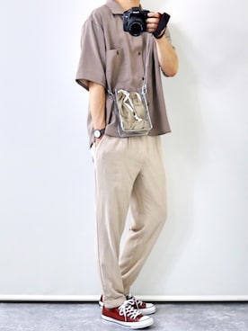 「オールスター」｜「アイテム（財布/小物）」を使った、gakuさん（メンズ・173cm）の夏コーディネート