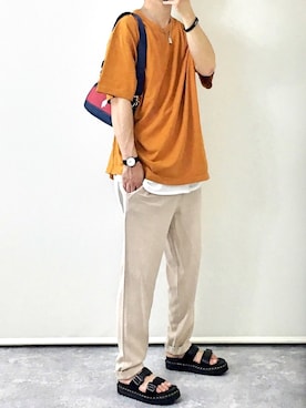 gakuさん（メンズ・173cm）の夏コーディネート