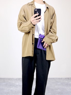 「DAISO（DAISO）のアイテム」を使った、gakuさん（メンズ・173cm）の秋コーディネート