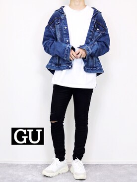 「FitUs（フィットアース）のアイテム」を使った、gakuさん（メンズ・173cm）の秋コーディネート