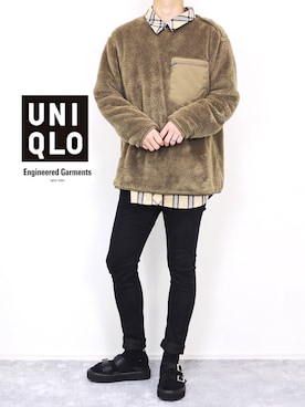 「LIDNM（リドム）のアイテム（パンツ）」を使った、gakuさん（メンズ・173cm）の秋コーディネート