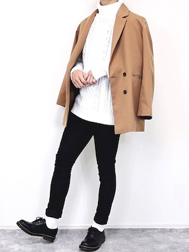 「jiggys shop（ジギーズショップ）のアイテム」を使った、gakuさん（メンズ・173cm）の秋コーディネート