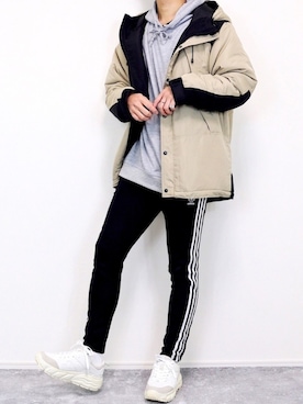 「jiggys shop（ジギーズショップ）のアイテム」を使った、gakuさん（メンズ・173cm）の冬コーディネート