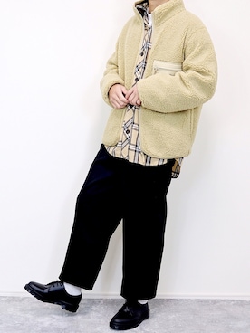 「しまむら（シマムラ）のアイテム」を使った、gakuさん（メンズ・173cm）の秋コーディネート