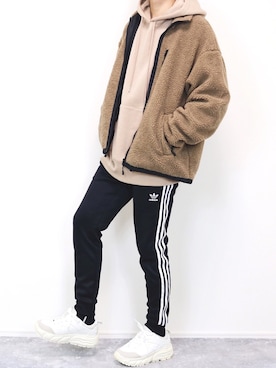 gakuさんの「トラックパンツ [SST TRACK PANTS] アディダスオリジナルス」を使ったコーディネート