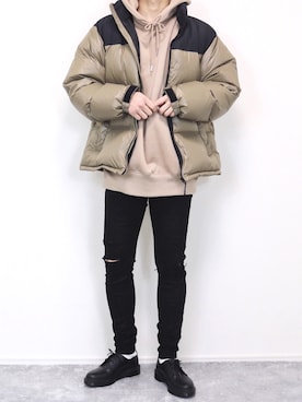 「FitUs（フィットアース）のアイテム」を使った、gakuさん（メンズ・173cm）の冬コーディネート