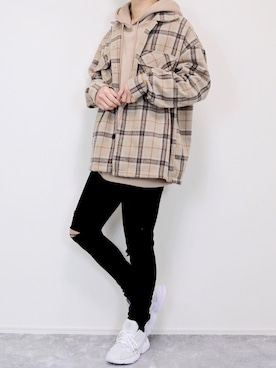 「FitUs（フィットアース）のアイテム」を使った、gakuさん（メンズ・173cm）の冬コーディネート