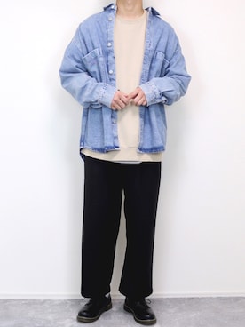 「SPINNS（スピンズ）のアイテム」を使った、gakuさん（メンズ・173cm）の冬コーディネート