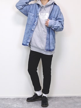 「SPINNS（スピンズ）のアイテム」を使った、gakuさん（メンズ・173cm）の冬コーディネート