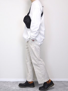 「SPINNS（スピンズ）のアイテム」を使った、gakuさん（メンズ・173cm）の春コーディネート