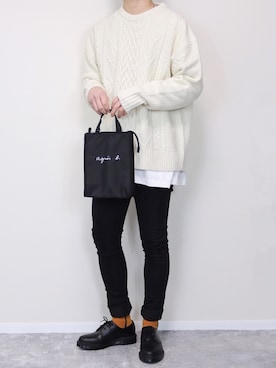 gakuさん（メンズ・173cm）の春コーディネート