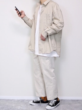 「アーバンリサーチ」｜「アイテム（レッグウェア）」を使った、gakuさん（メンズ・173cm）の春コーディネート