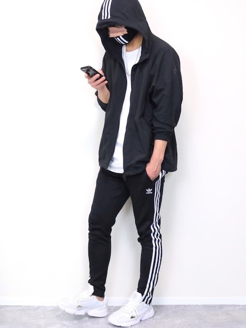 adidas track pants outfit mens