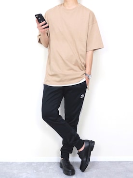 「Lee（リー）のアイテム（トップス）」を使った、gakuさん（メンズ・173cm）の春コーディネート