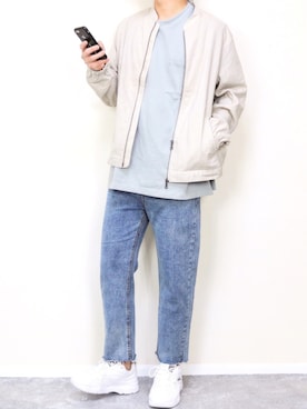 「URBAN RESEARCH（アーバンリサーチ）のアイテム（ジャケット/アウター）」を使った、gakuさん（メンズ・173cm）の春コーディネート