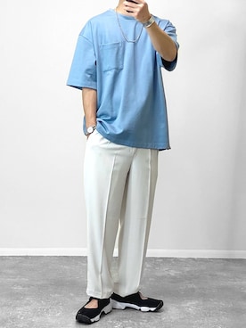 「INTER FACTORY（インターファクトリー）のアイテム」を使った、gakuさん（メンズ・173cm）の春コーディネート