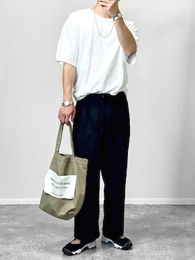 「INTER FACTORY（インターファクトリー）のアイテム」を使った、gakuさん（メンズ・173cm）の春コーディネート