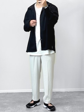 「INTER FACTORY（インターファクトリー）のアイテム」を使った、gakuさん（メンズ・173cm）の春コーディネート