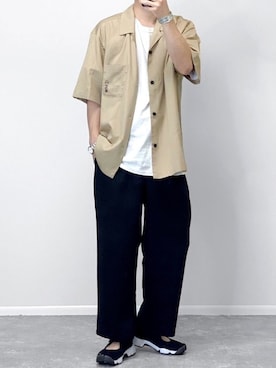 「RAGEBLUE（レイジブルー）のアイテム（アクセサリー）」を使った、gakuさん（メンズ・173cm）の夏コーディネート