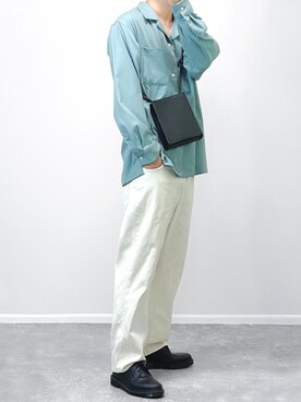 「LEPSIM（レプシィム）のアイテム」を使った、gakuさん（メンズ・173cm）の夏コーディネート