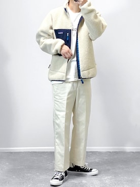 「ラブアンドピース2020」｜「アイテム（ブルゾン）」を使った、gakuさん（メンズ・173cm）の秋コーディネート