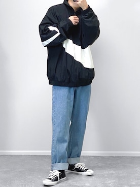 「オールスター」｜「アイテム（ブルゾン）」を使った、gakuさん（メンズ・173cm）の秋コーディネート