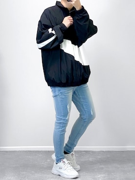 「jiggys shop（ジギーズショップ）のアイテム」を使った、gakuさん（メンズ・173cm）の秋コーディネート
