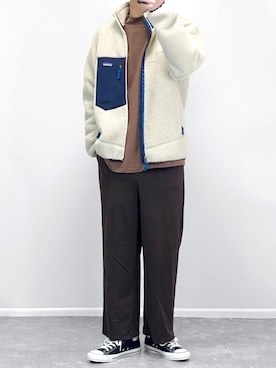 「CONVERSE（コンバース）のconverse コンバース ALL STAR 100 COLORS OX オールスター 100 カラーズ オックス 32861791 BLACK（スニーカー）」を使った、gakuさん（メンズ・173cm）の秋コーディネート