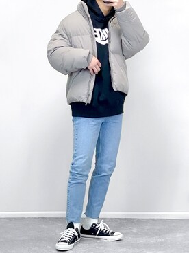 「オールスター」｜「アイテム（その他）」を使った、gakuさん（メンズ・173cm）の冬コーディネート