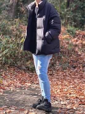 「yield（イールド）のアイテム（ジャケット/アウター）」を使った、gakuさん（メンズ・173cm）の冬コーディネート