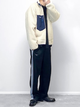 「レトロX」｜「アイテム（その他）」を使った、gakuさん（メンズ・173cm）の冬コーディネート