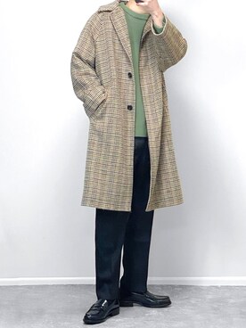 「SETUP7（セットアップセブン）のアイテム」を使った、gakuさん（メンズ・173cm）の冬コーディネート