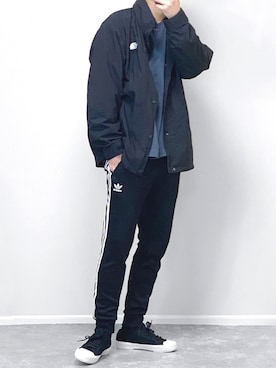 「UNIQLO（ユニクロ）のアイテム（スニーカー）」を使った、gakuさん（メンズ・173cm）の冬コーディネート