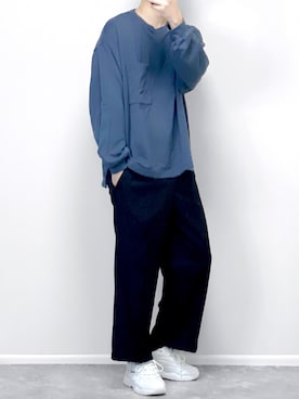 上下gu のメンズ人気ファッションコーディネート Wear