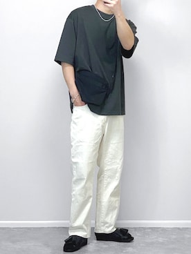 「LEPSIM（レプシィム）のアイテム」を使った、gakuさん（メンズ・173cm）の春コーディネート