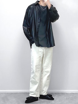 「LEPSIM（レプシィム）のアイテム」を使った、gakuさん（メンズ・173cm）の春コーディネート