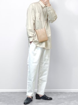 「welleg（ウェレッグ）のアイテム（ソックス/靴下）」を使った、gakuさん（メンズ・173cm）の春コーディネート