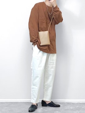 「welleg（ウェレッグ）のアイテム（ソックス/靴下）」を使った、gakuさん（メンズ・173cm）の春コーディネート