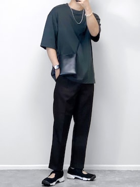 「Daniel Wellington（ダニエルウェリントン）のアイテム」を使った、gakuさん（メンズ・173cm）の春コーディネート
