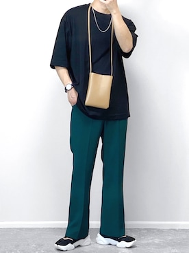 「Daniel Wellington（ダニエルウェリントン）のアイテム」を使った、gakuさん（メンズ・173cm）の春コーディネート