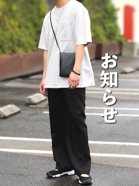 gakuさん（メンズ・173cm）の夏コーディネート