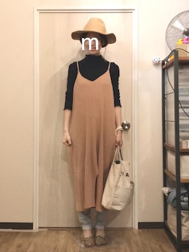 「national standard（ナショナルスタンダード）のアイテム」を使った、ma-chiさん（レディース・162cm）の秋コーディネート