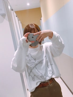 「ミントネコ」｜甘楽さん（レディース・156cm）の秋コーディネート