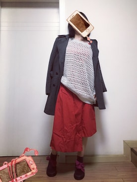 西维因さん（レディース・163cm）の秋コーディネート