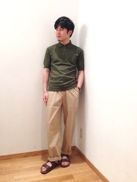 大宮ルミネ店 スタッフさん（メンズ・170cm）の春コーディネート