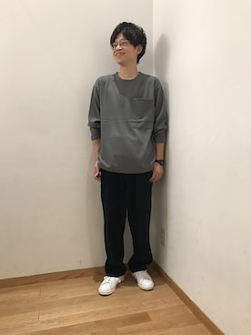 「crepuscule（クレプスキュール）のアイテム」を使った、大宮ルミネ店 スタッフさん（メンズ・170cm）の秋コーディネート