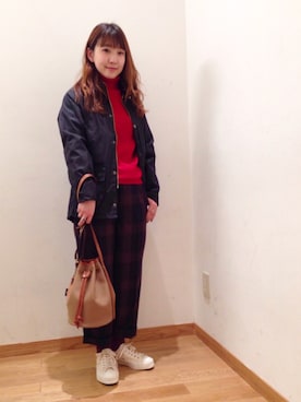 大宮ルミネ店 スタッフさん（レディース・150cm）の冬コーディネート
