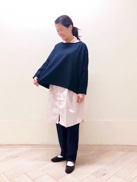 大宮ルミネ店 スタッフさん（レディース・153cm）の夏コーディネート