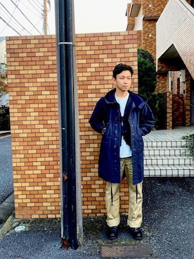 「Paraboot」｜「アイテム（ミリタリージャケット）」を使った、lifeworkhunggerさん（メンズ・172cm）の秋コーディネート
